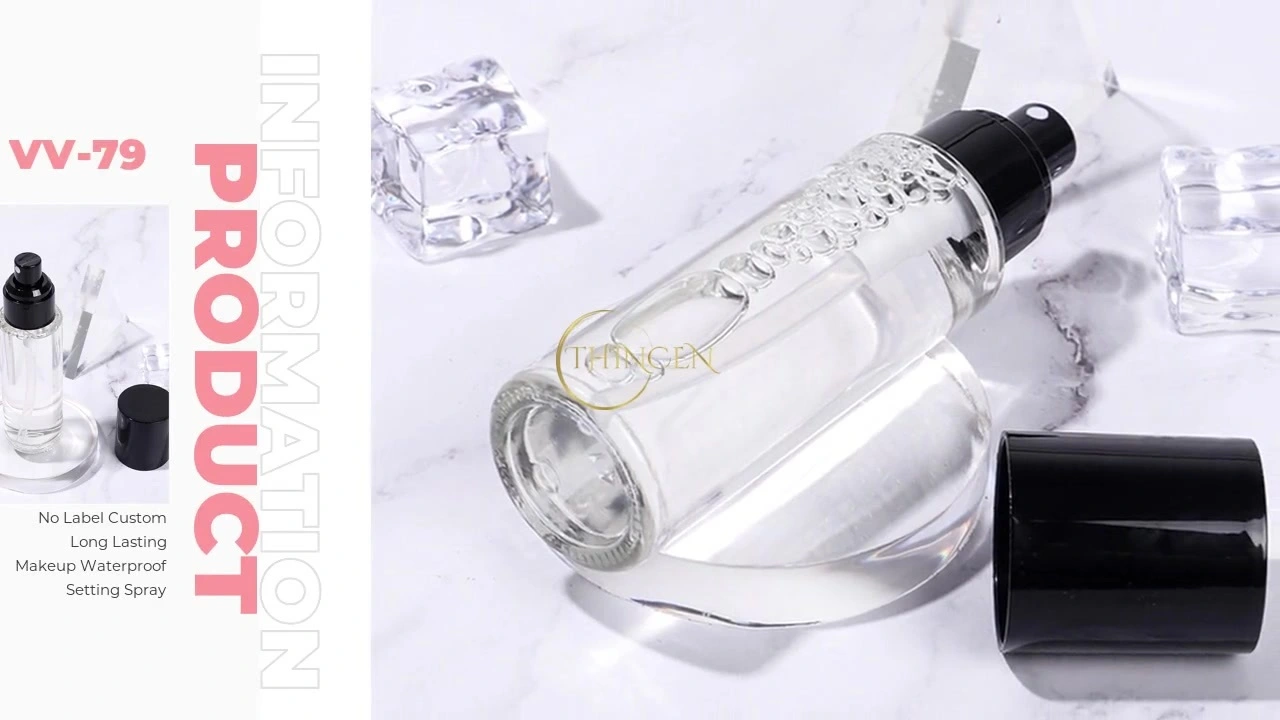 Professional No Label Custom Makeup Setting Spray Cosmetics Wholesale manufacturers 1