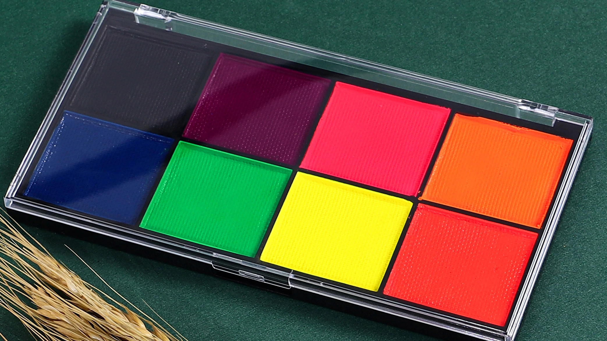 Halloween 8 Color Party Water Activated Face Eyeliner Neon Palette Professional Wholesale Manufacturer 1