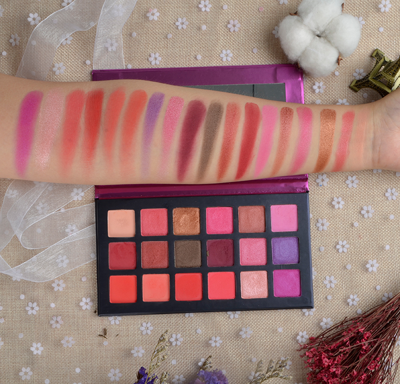 18 Color High Pigment Diy Eyeshadow Palette 4