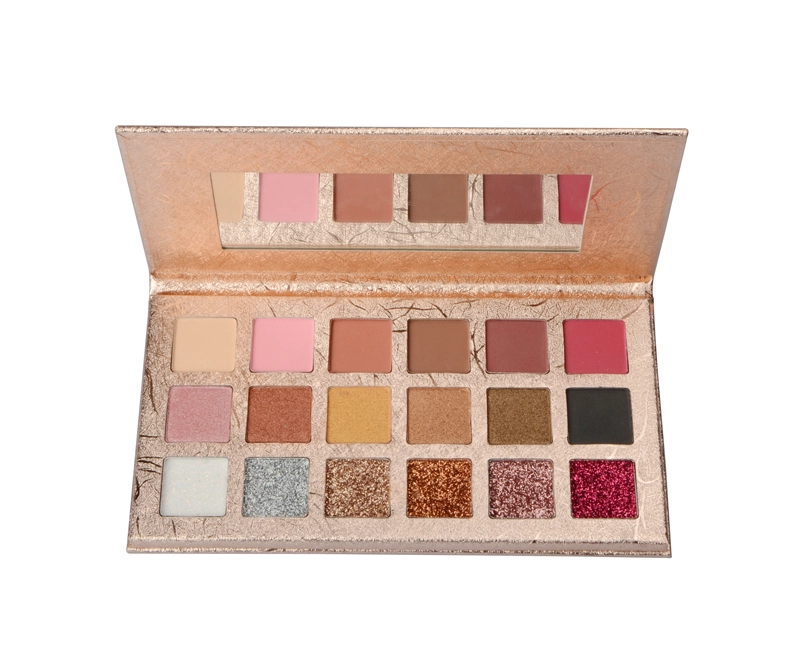 Private Label Vegan Cosmetic Pigment Eyeshadow Palette 1