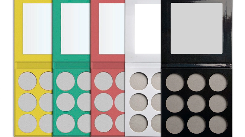 9-color private label custom DIY eyeshadow palette 1