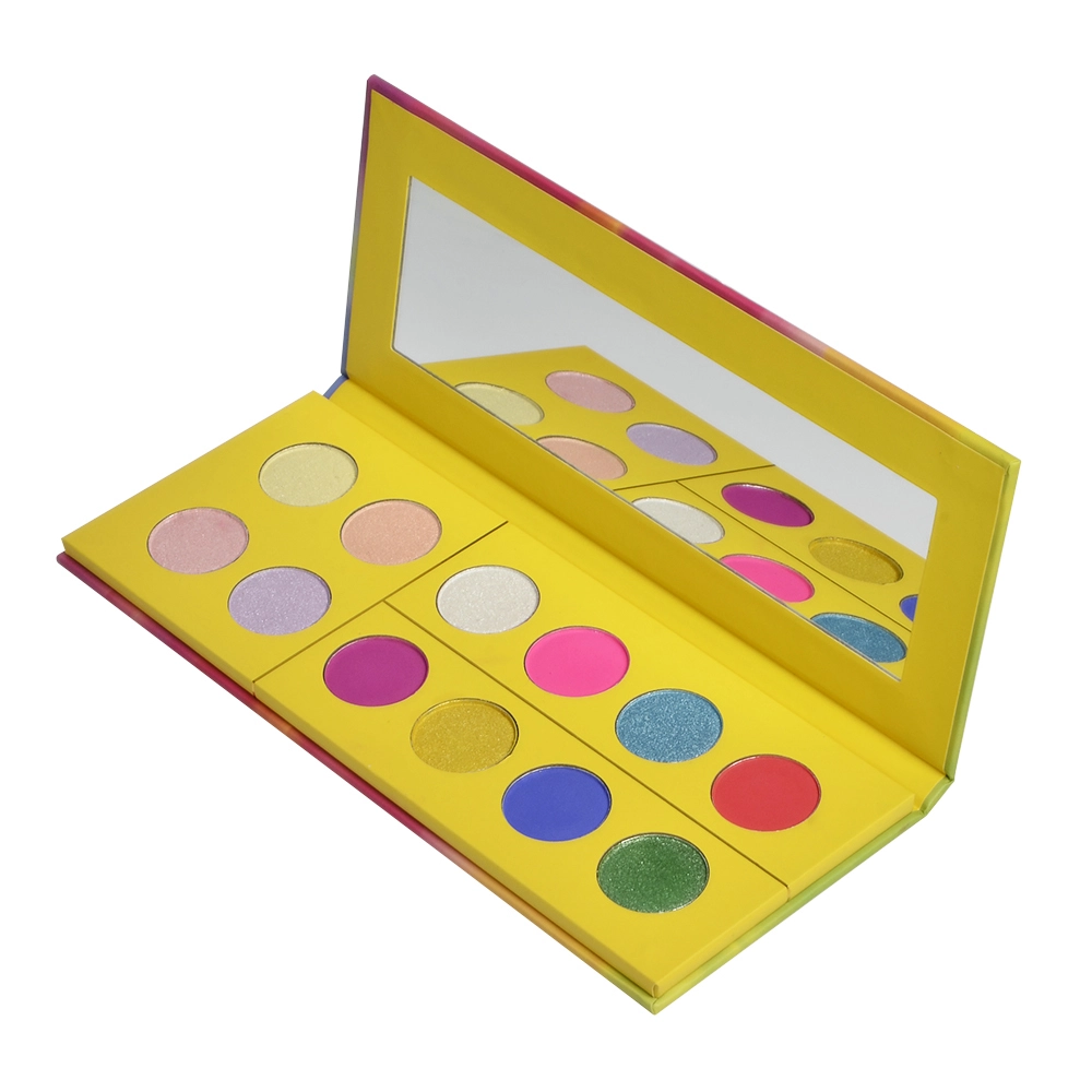 12 Color High Pigment Diy Private Label Eyeshadow Palette 1