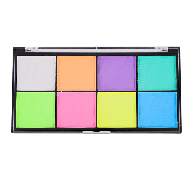 Customized New Arrival Halloween 8 Colors Painted Eyeliner Water Active Pastel Painted Palette manufacturers From China 3