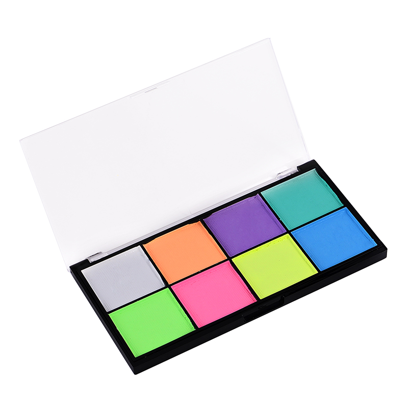 Customized New Arrival Halloween 8 Colors Painted Eyeliner Water Active Pastel Painted Palette manufacturers From China 2