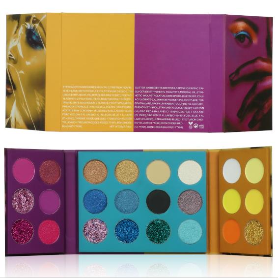 Custom Logo Makeup Eyeshadow Palette Private Label 2