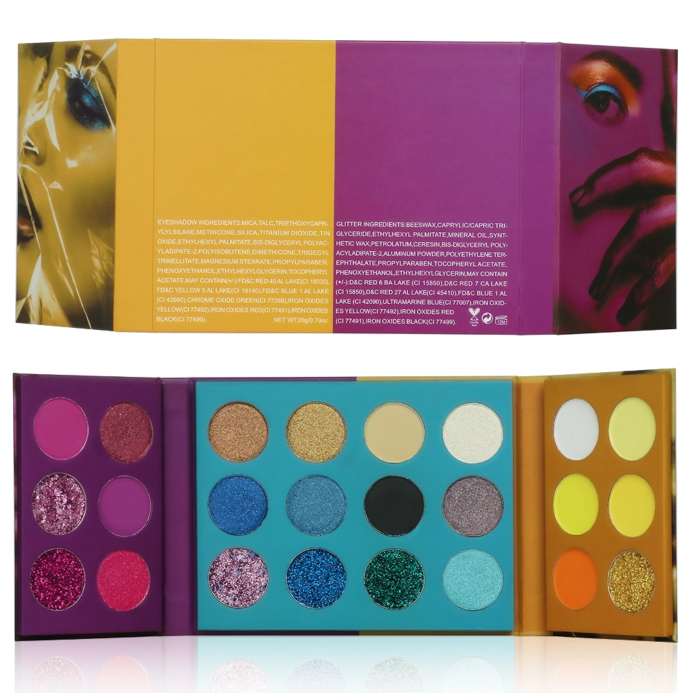 Custom Logo Makeup Eyeshadow Palette Private Label 1