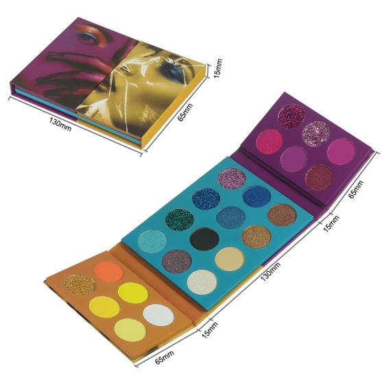 Custom Logo Makeup Eyeshadow Palette Private Label 3