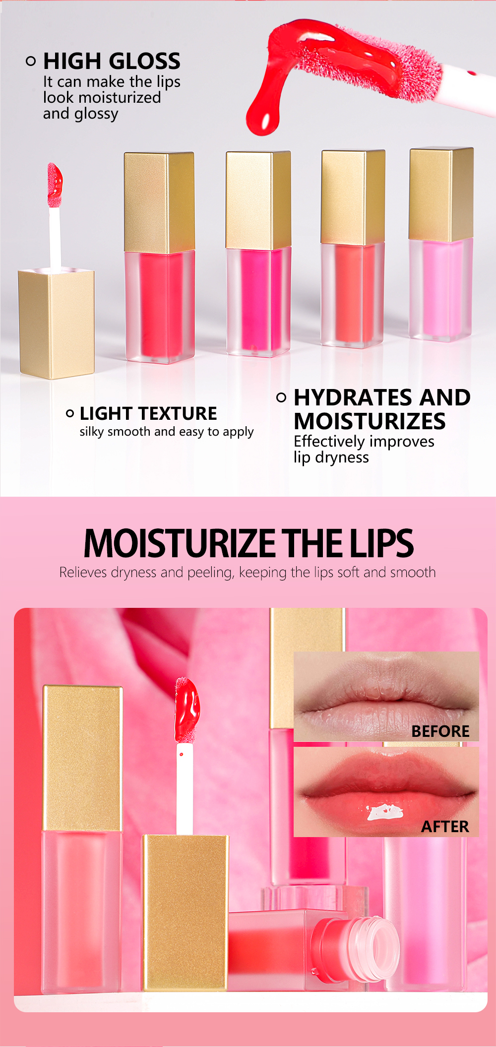 Costom Vegan Lip Gloss Manufacturer | Thincen 14