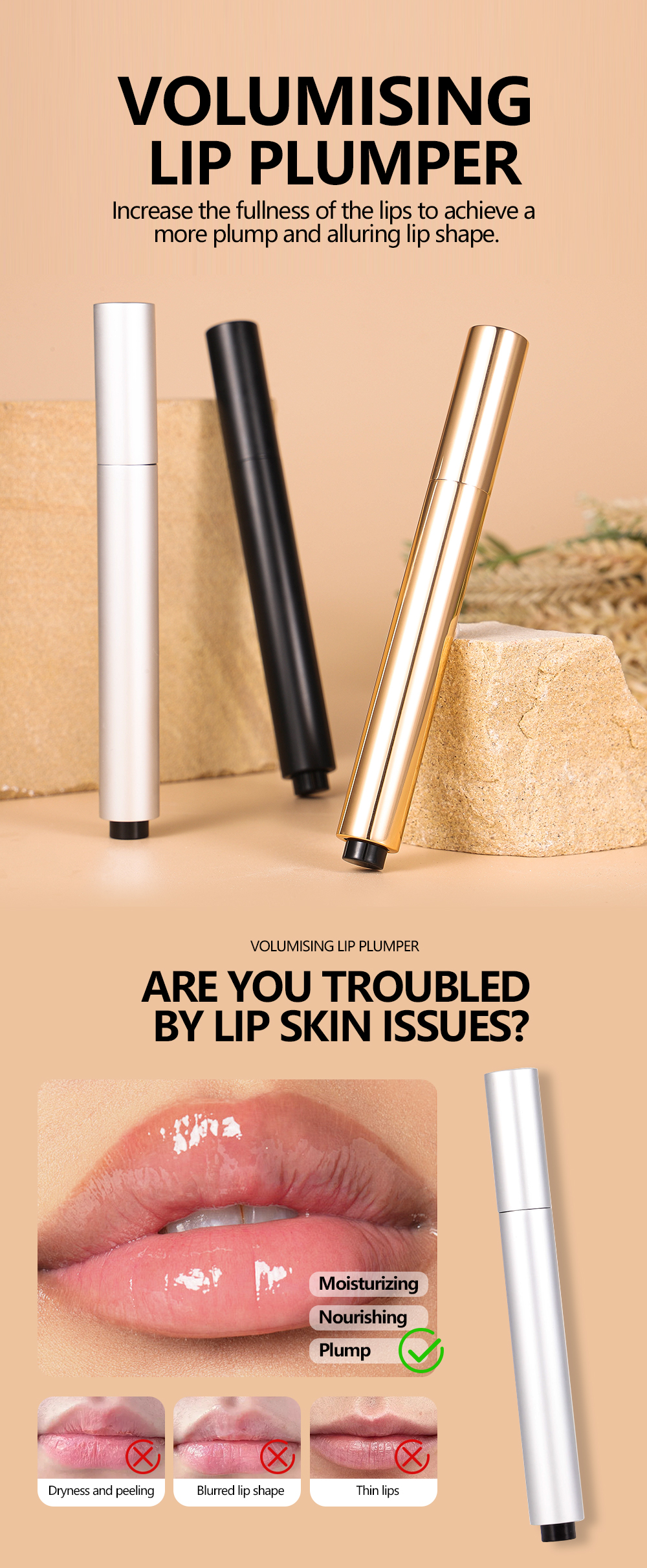 Best Lip Plumper Gloss Pen Company - Thincen 8