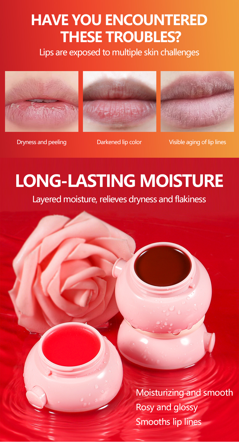 Найкращий зволожуючий бальзам для губ. Спеціальний желеподібний бальзам для губ Plump Company - Thincen 9