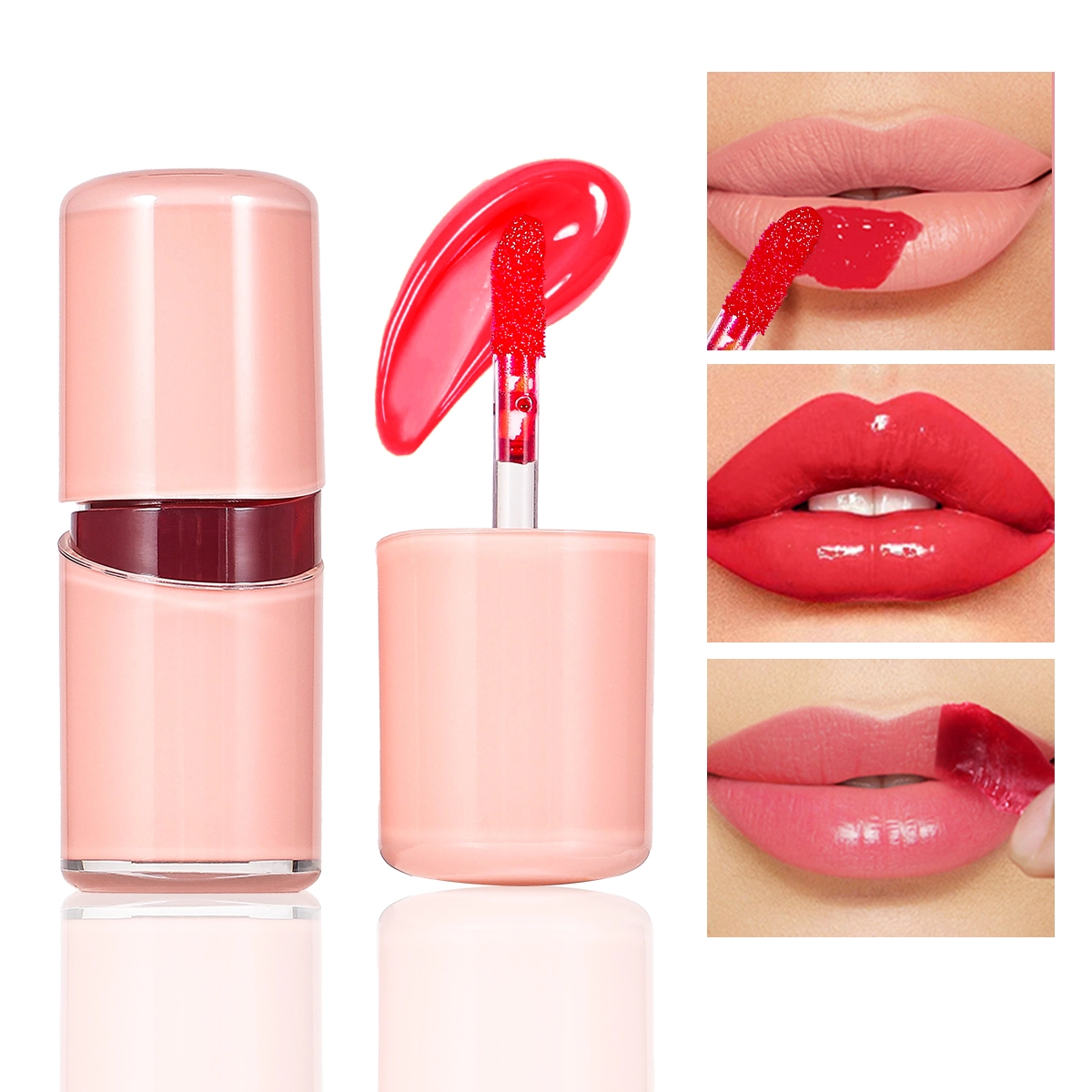 Private Label Vegan Peel-Off Lip Stain – Long-Lasting Waterproof Lip Tint 1