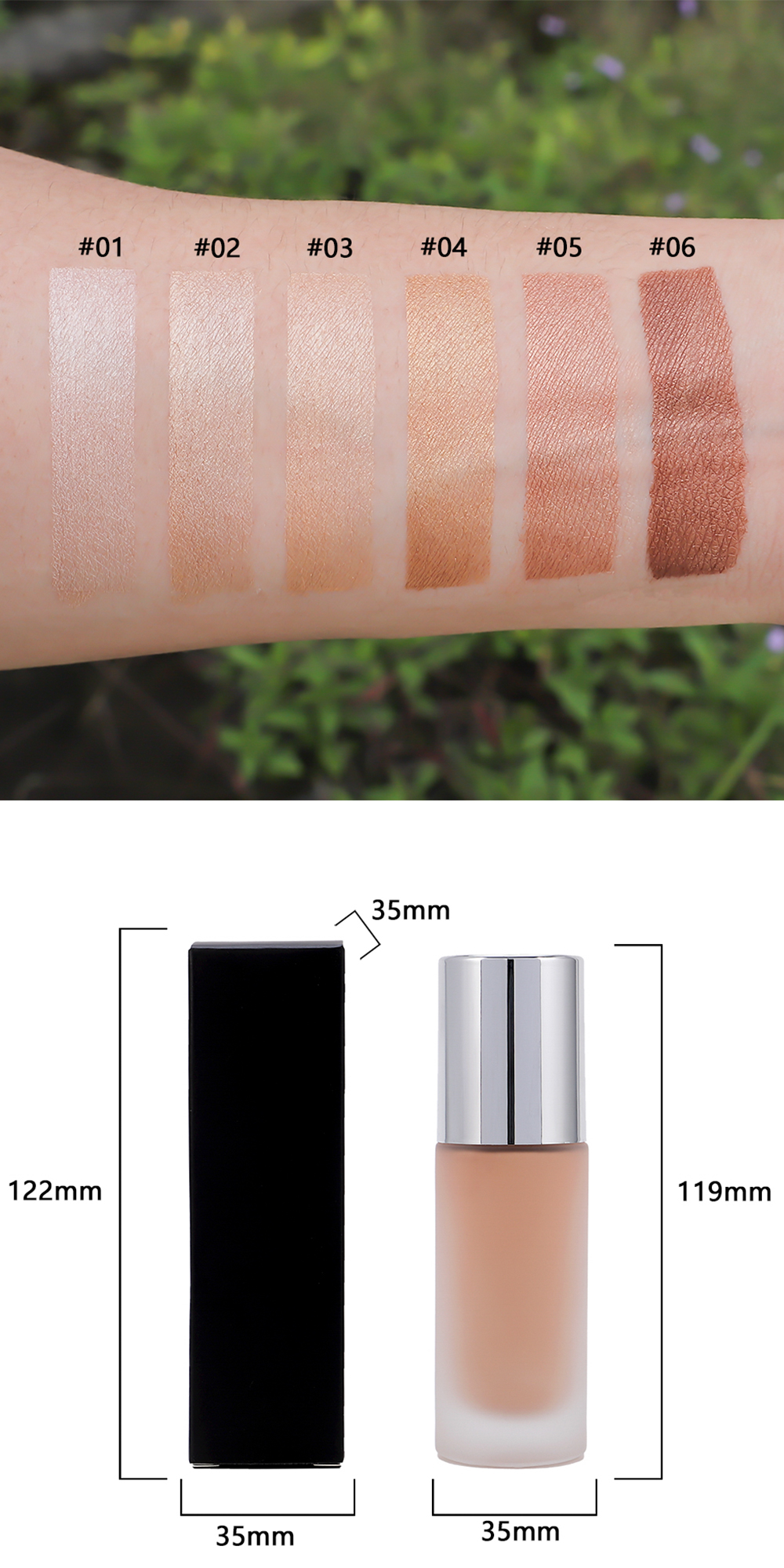 OEM/ODM MANUFACTURER | PRIVATE LABEL WHOLESALE SKIN TINT FOUNDATION 10