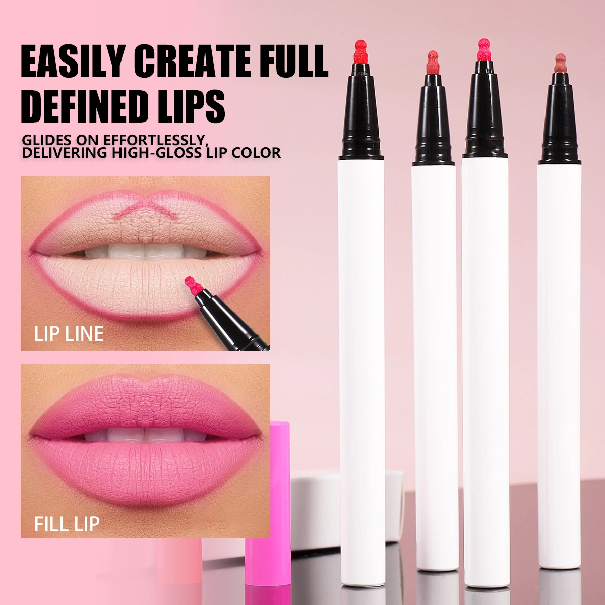 Matita labbra liquida opaca waterproof | Etichetta privata 1