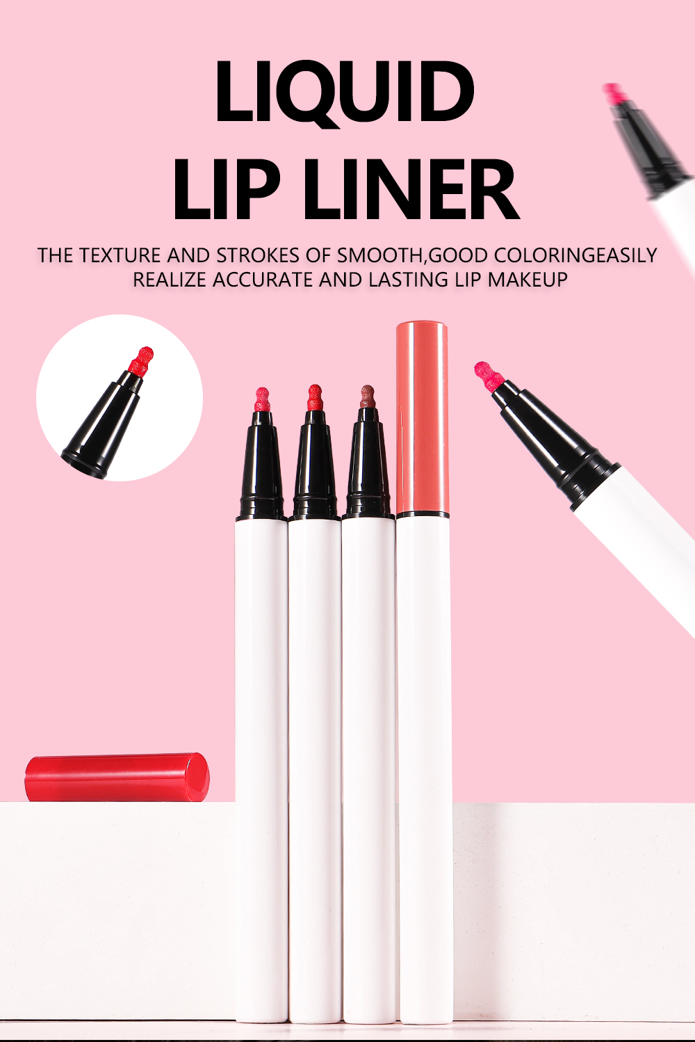 Waterproof Matte Liquid Lipliner | Private Label 8