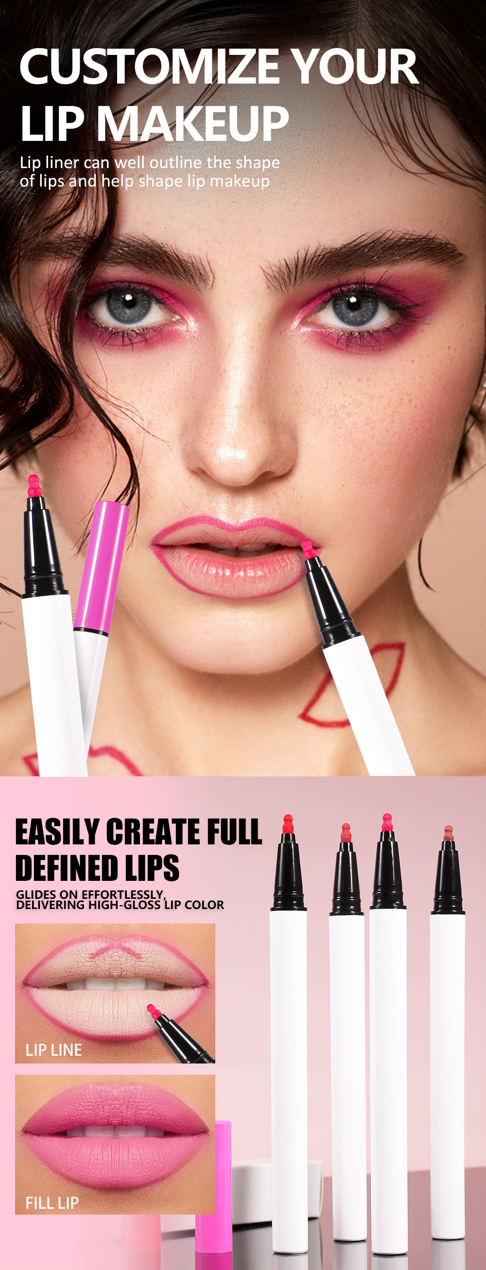 Waterproof Matte Liquid Lipliner | Private Label 9