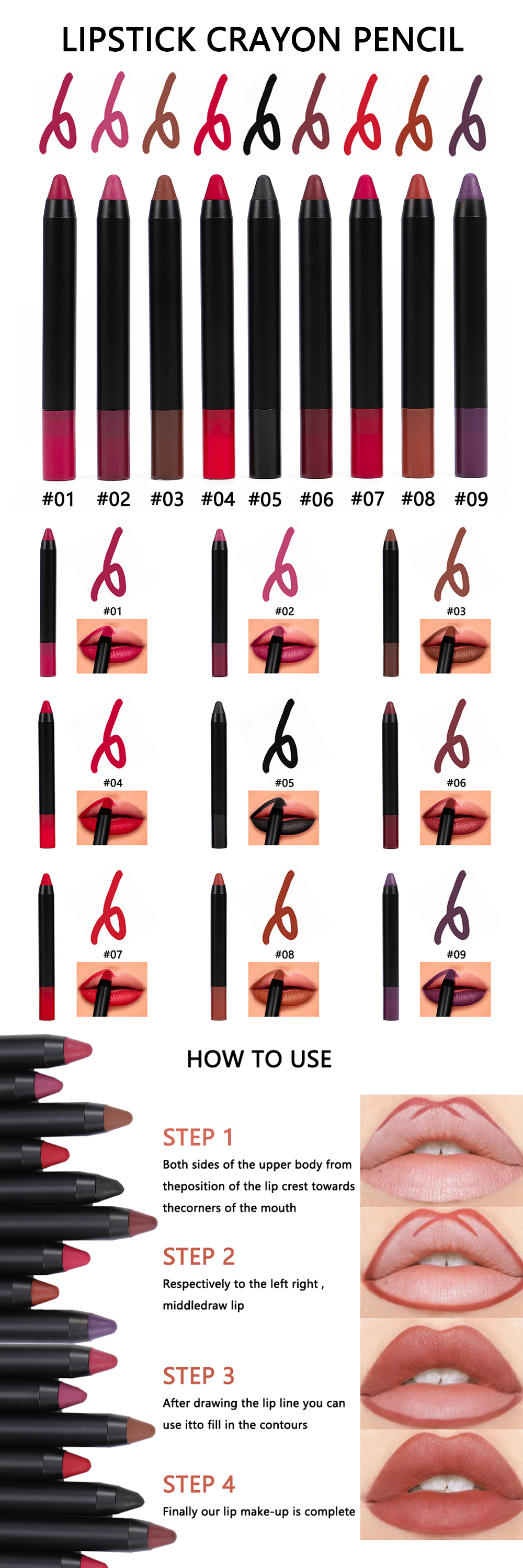Best lipstick crayon​ Company - Thincen 8