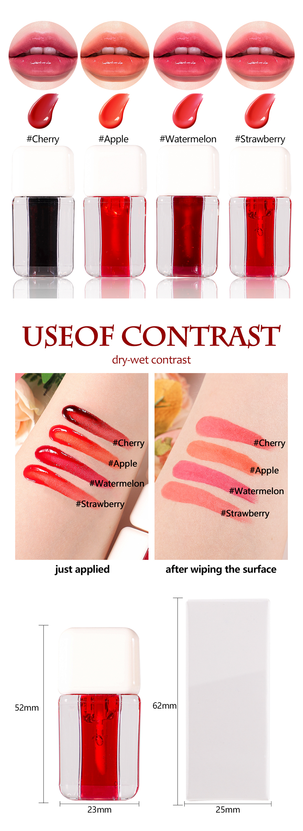 3-in-1 Lip Tint – Wholesale Vegan Multi-Use Lip, Cheek & Eye Tint 9