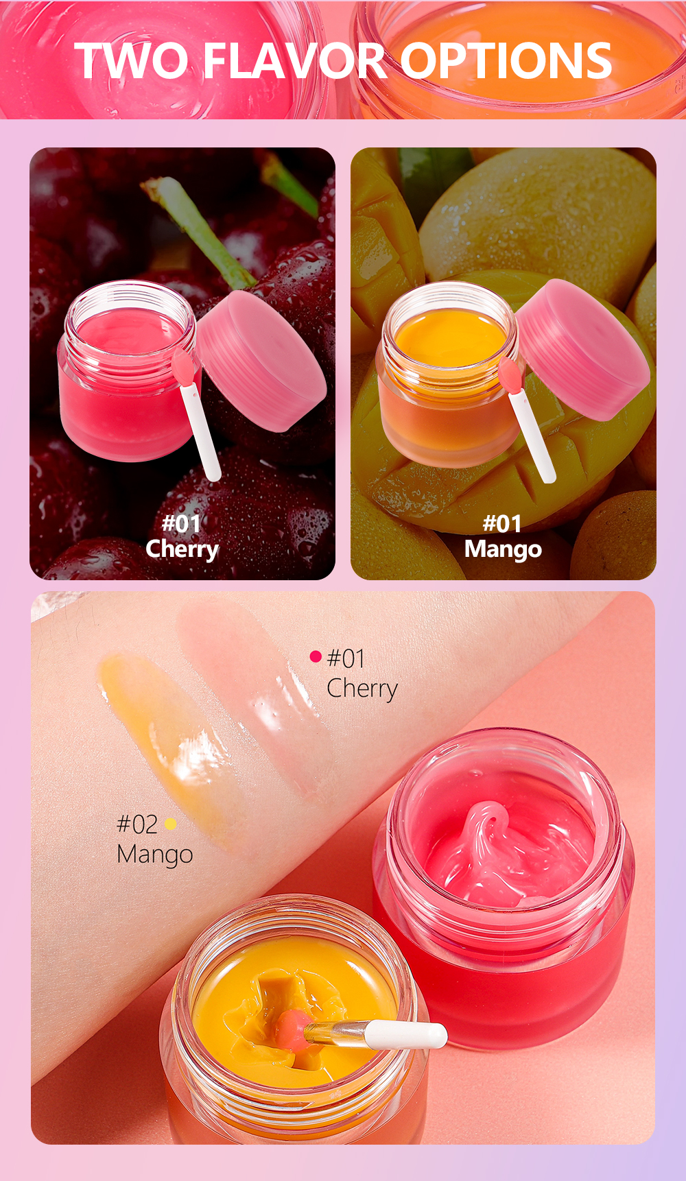Wholesale Organic Lip Mask with Custom Hot Stamp Design