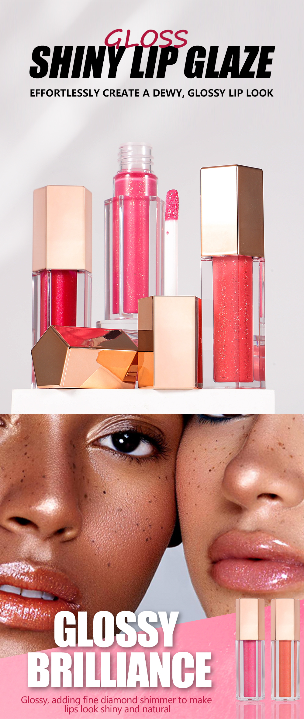 Glitter Lip Gloss – Wholesale Private Label Vegan Lipgloss 8