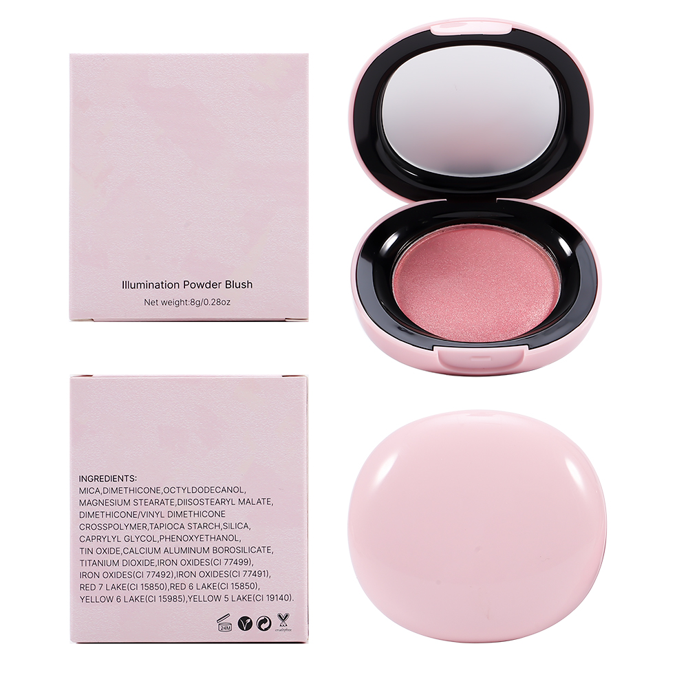 shimmer blush
