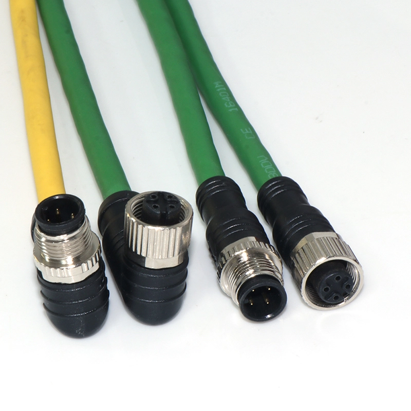 Unshielded Harness M12C5-U Shockproof Male Female Aviation Plug 1