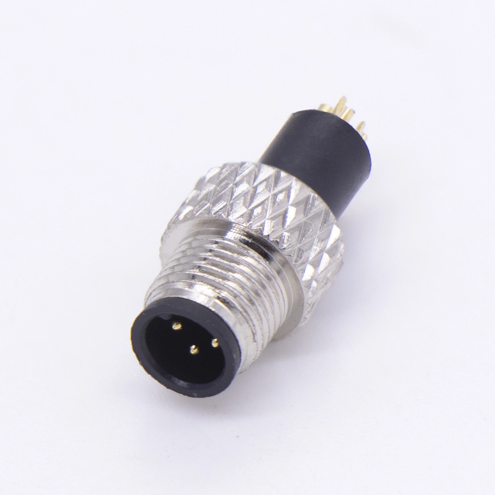 M5A1 circular metal injection molded plug, unshielded micro wire harness aviation plug, male + female 1