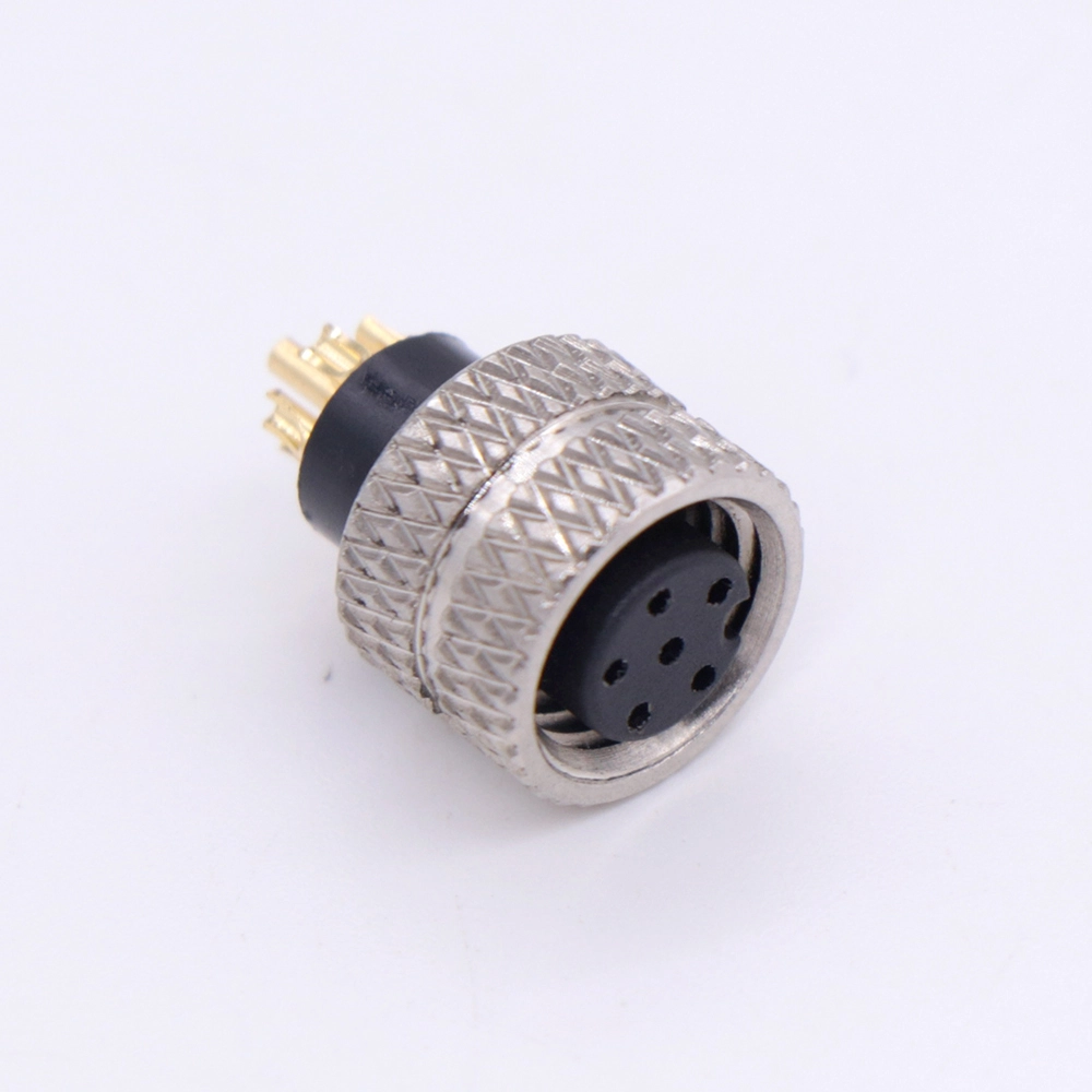 M8A1 Circular Metal Molded Plug Unshielded Miniature Wire Harness Aviation Connector Male + Female 1