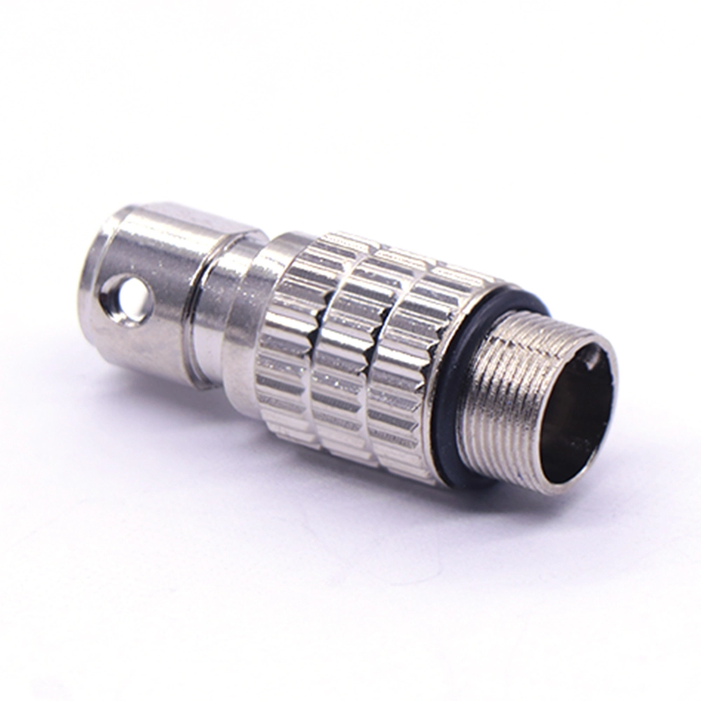 HR25-7TJ 4/6/8-pin threaded circular metal floating socket, male + female 1