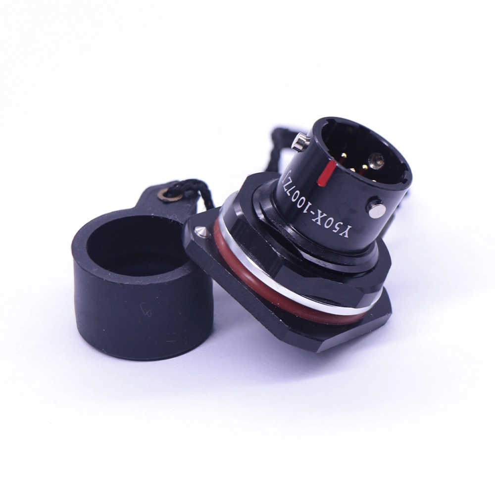 Y50X-10 aviation socket, 7-pin male socket 1