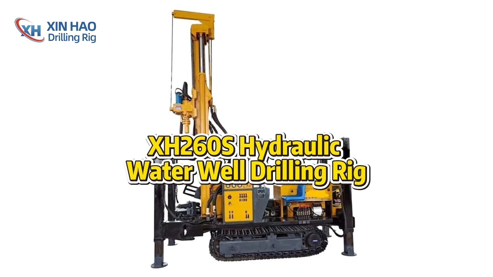 XH260S Multifunction Hydraulic Drill For Potable Water And Irrigation 1