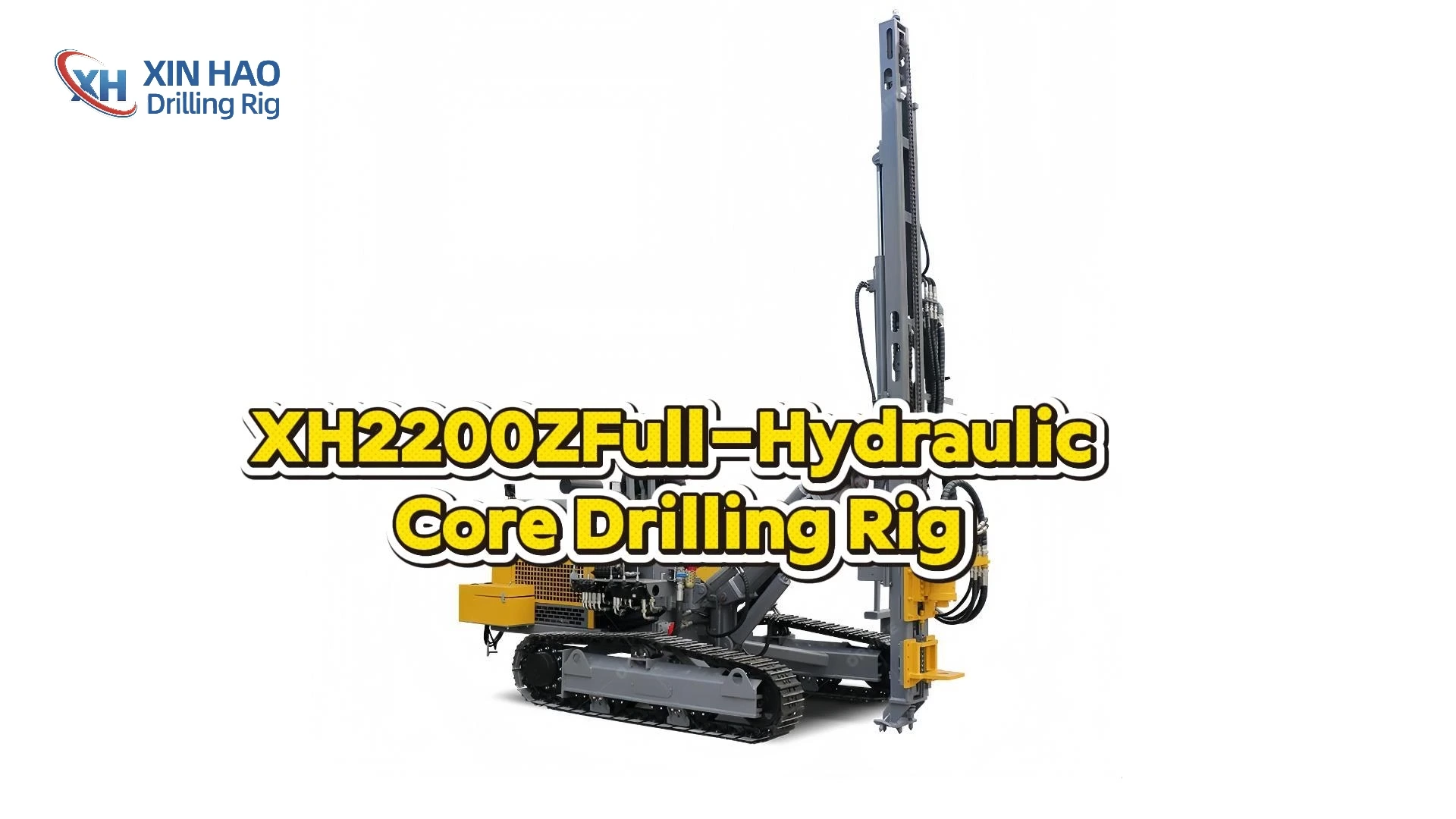 High Precision Core Drill Rig For 2200m Deep Hole & Water Well XH-2200Z 1