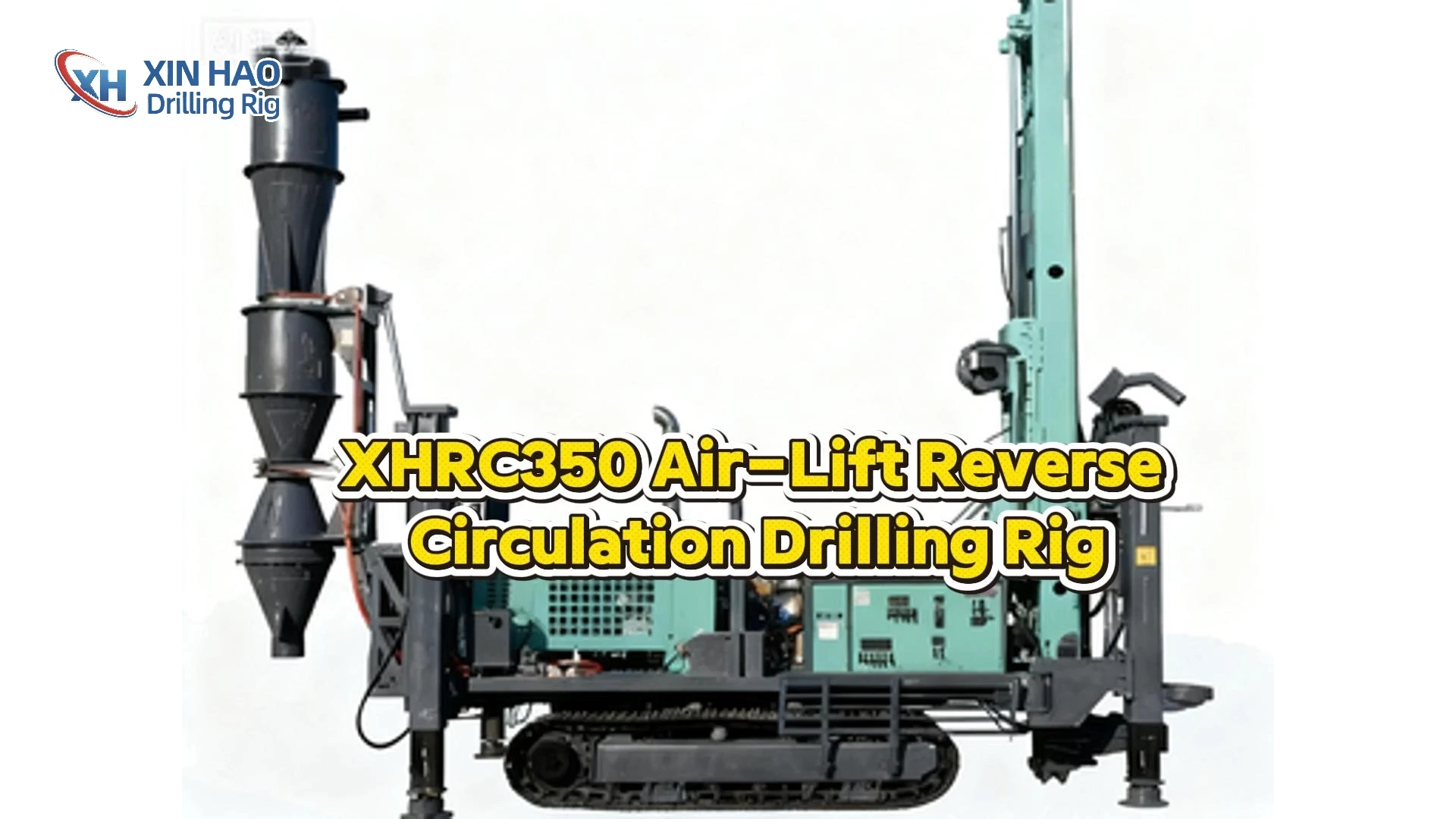 Intelligent Gas Lift Reverse Circulation Mining Drill Rig XHRC350 1