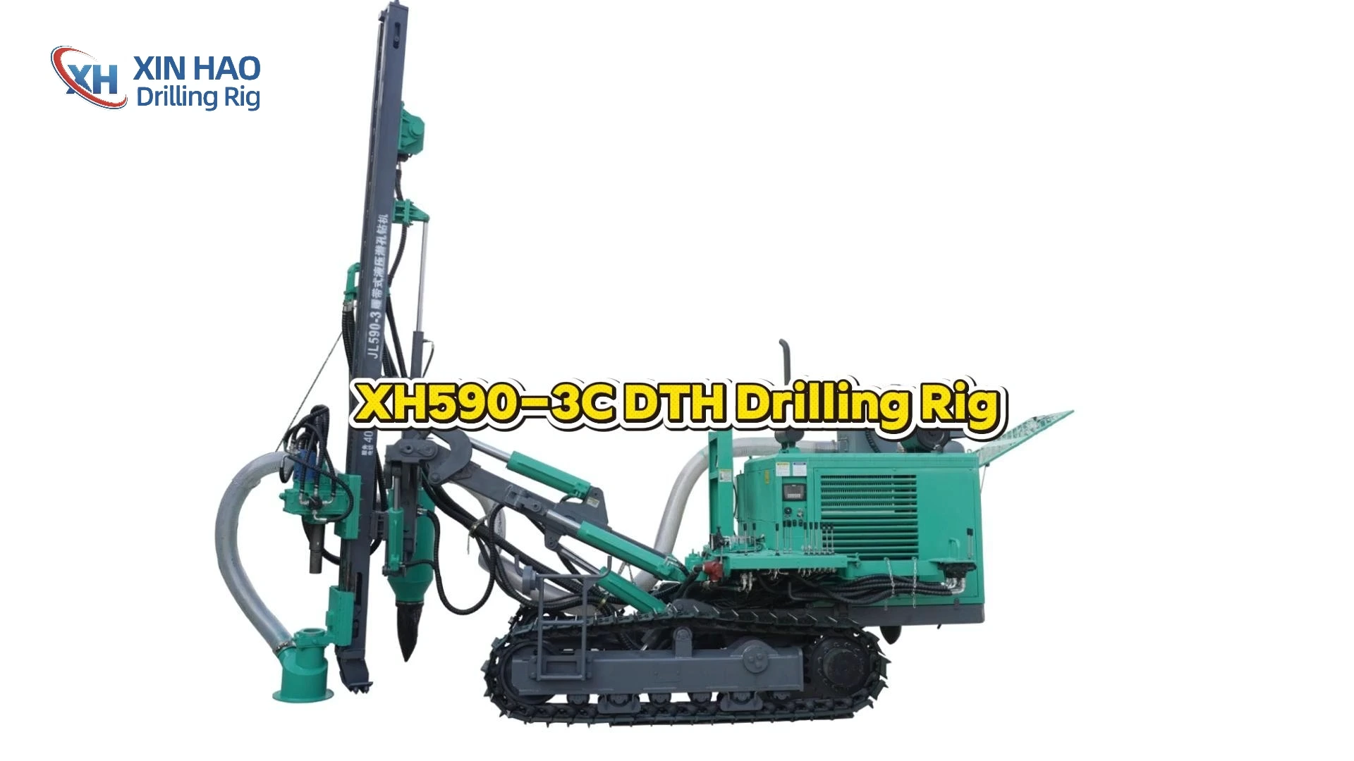 XH590-3C Crawler DTH Drill Rigs Blasting For Mining And Construction 1