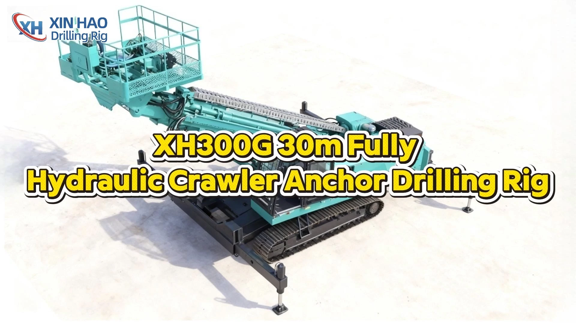 XH300G Tracked Anchor Drill For Slope Stabilization To 30m 1