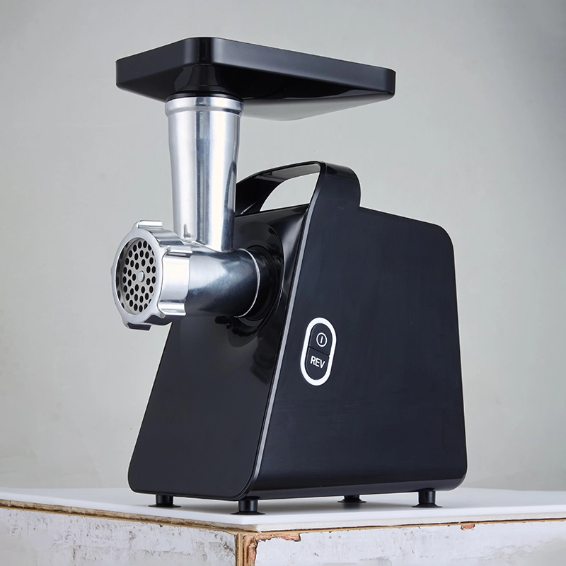 Schwarzer, multifunktionaler Fleischwolf aus Kunststoff, leicht zu reinigen 1