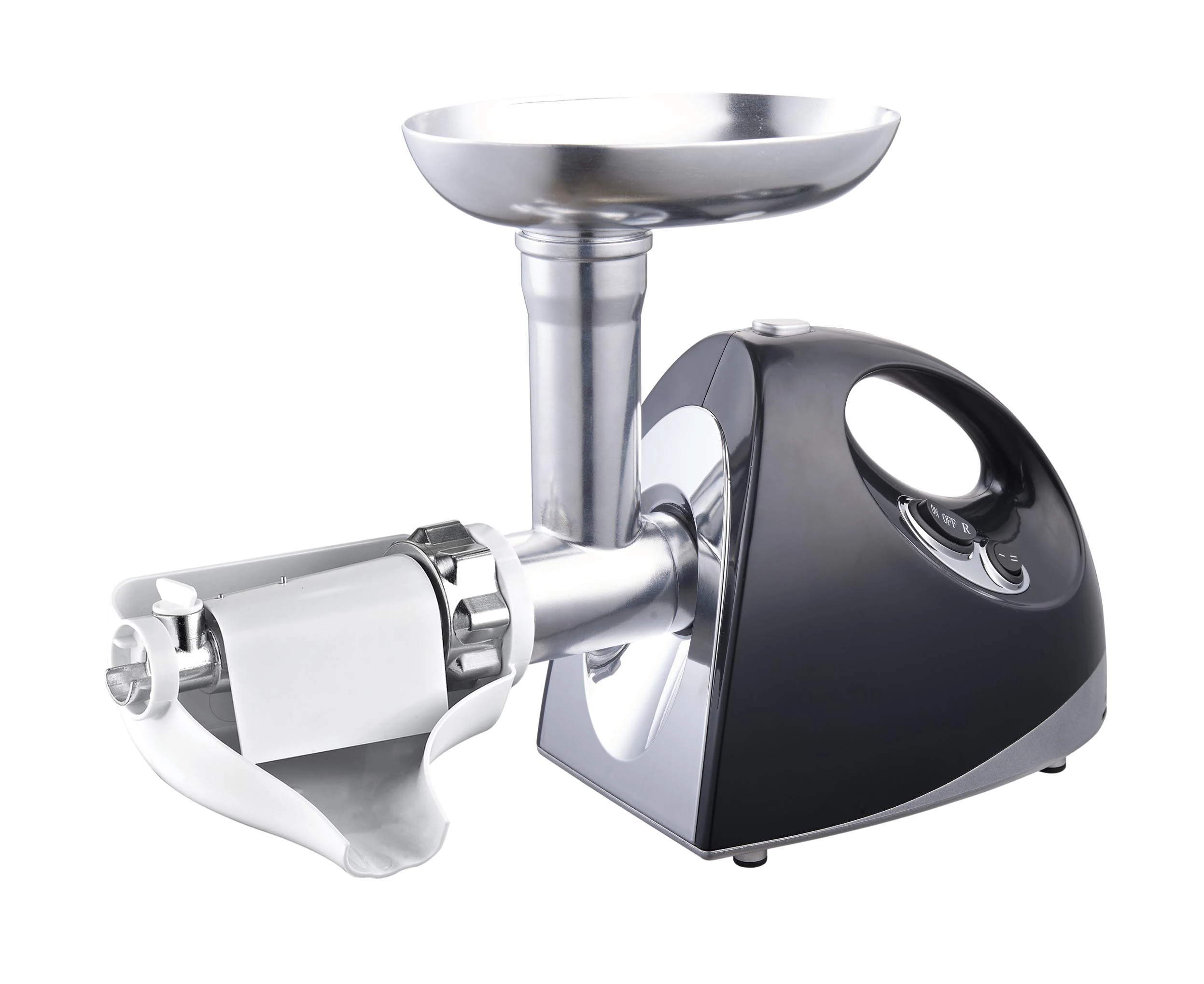 Heavy-Duty 1500W Plastic Meat Grinder, ABS Electric Food Mincer with Reversible Function 1