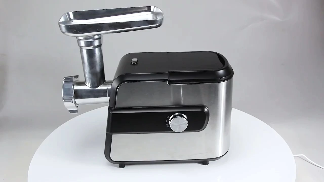 1500W Electric Meat Grinder, Stainless Steel & ABS, Commercial Grade 1