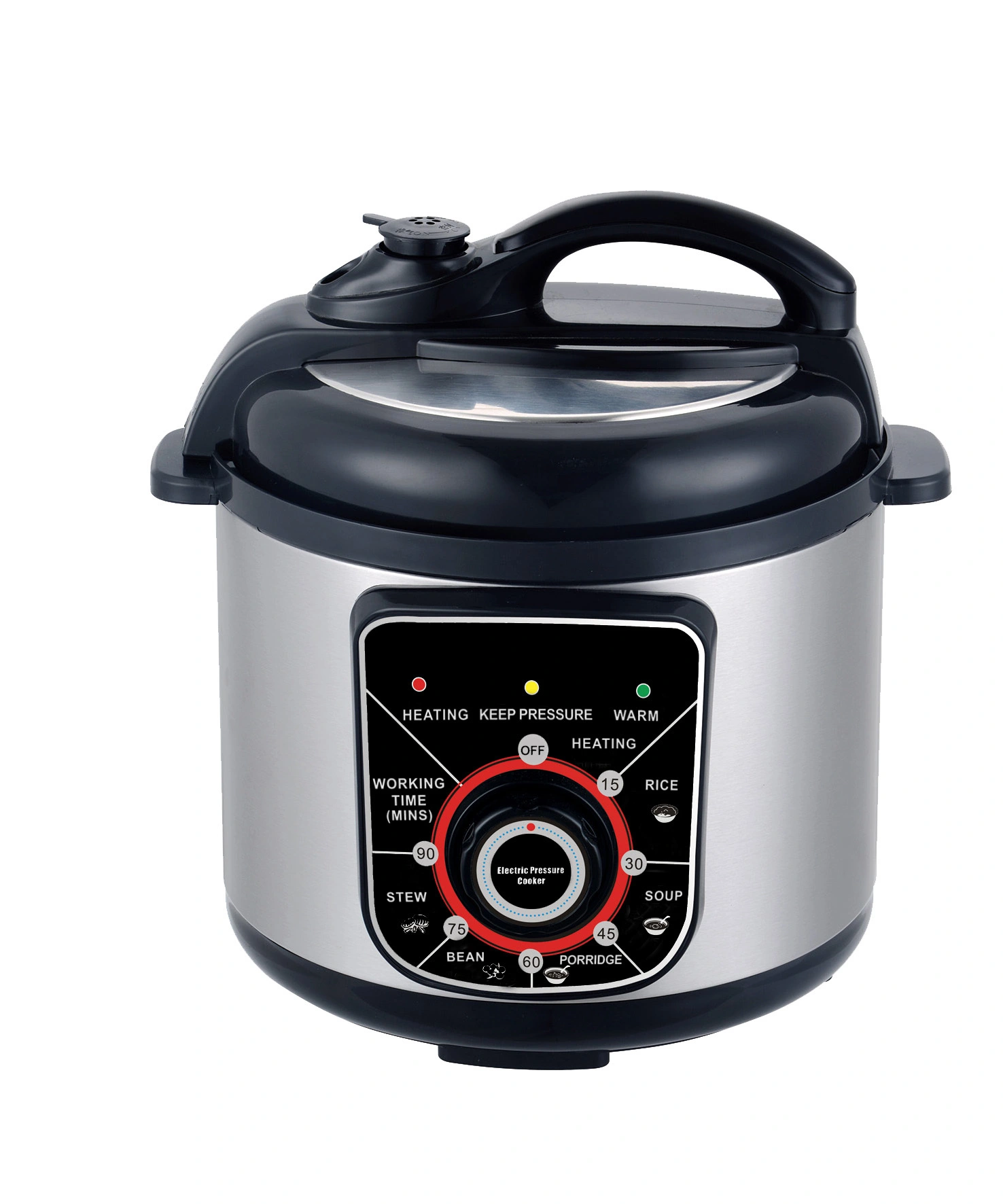 Mechanical All in One Pressure Cooker 3L/4L/5L Stainless Steel 700-900W Supplier 1