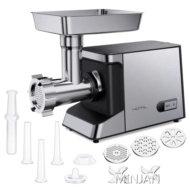 Stainless Steel Electric Meat Grinder Stainless Steel Meat Grinder Wholesale - MINJAN 1