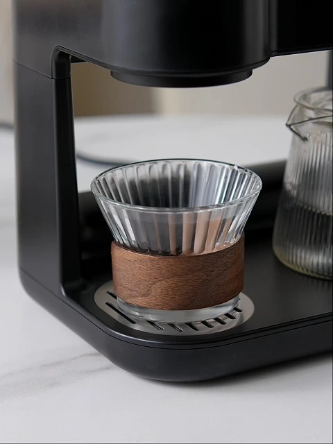Coffee and Tea Maker, 300ml 600W/1200W, 4-in-1 for Americano, Espresso, Capsule & Cold Brew, Pour-over & Tea Brewing 1