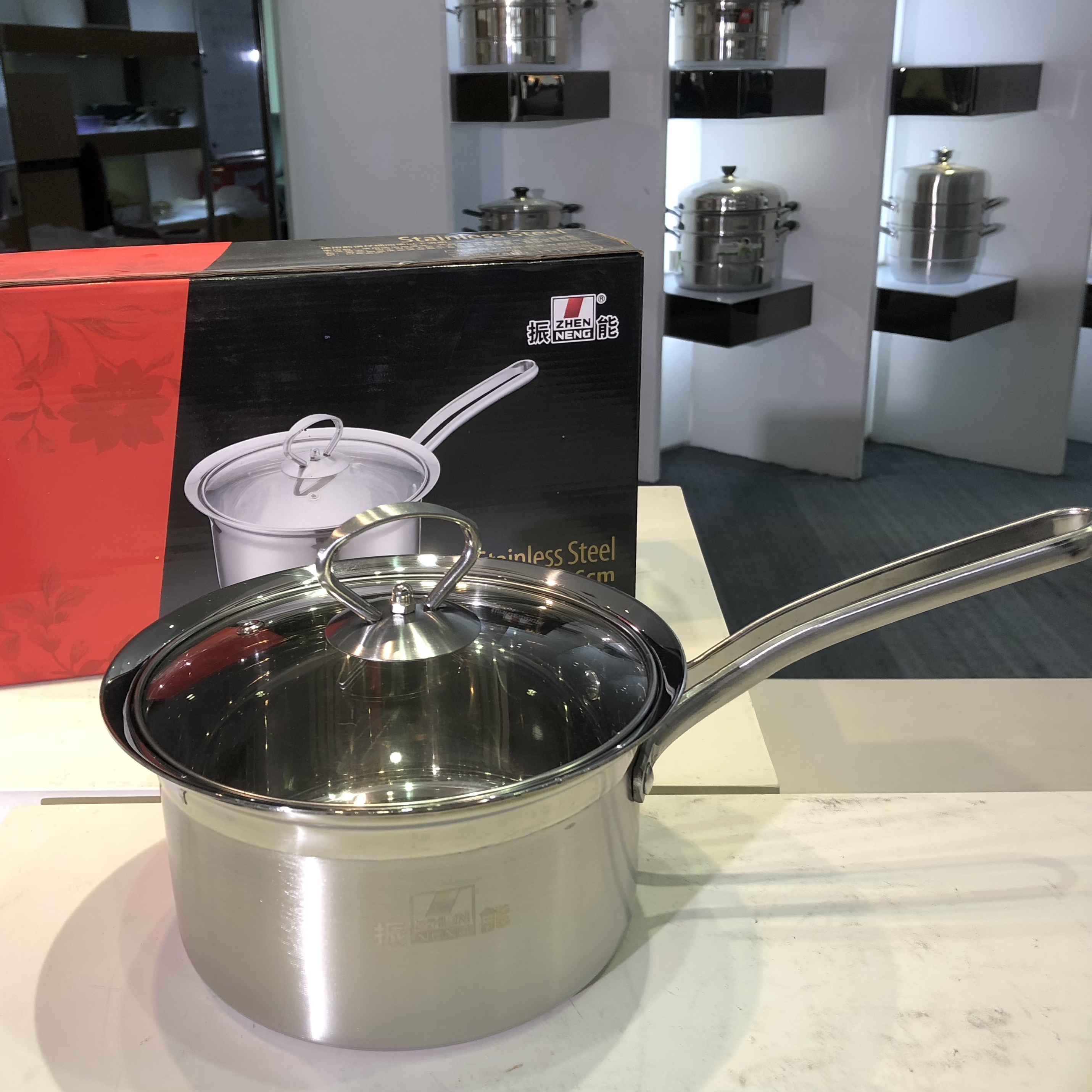 Custom best stainless steel pan Manufacturer Manufacturer | ZHENNENG 8