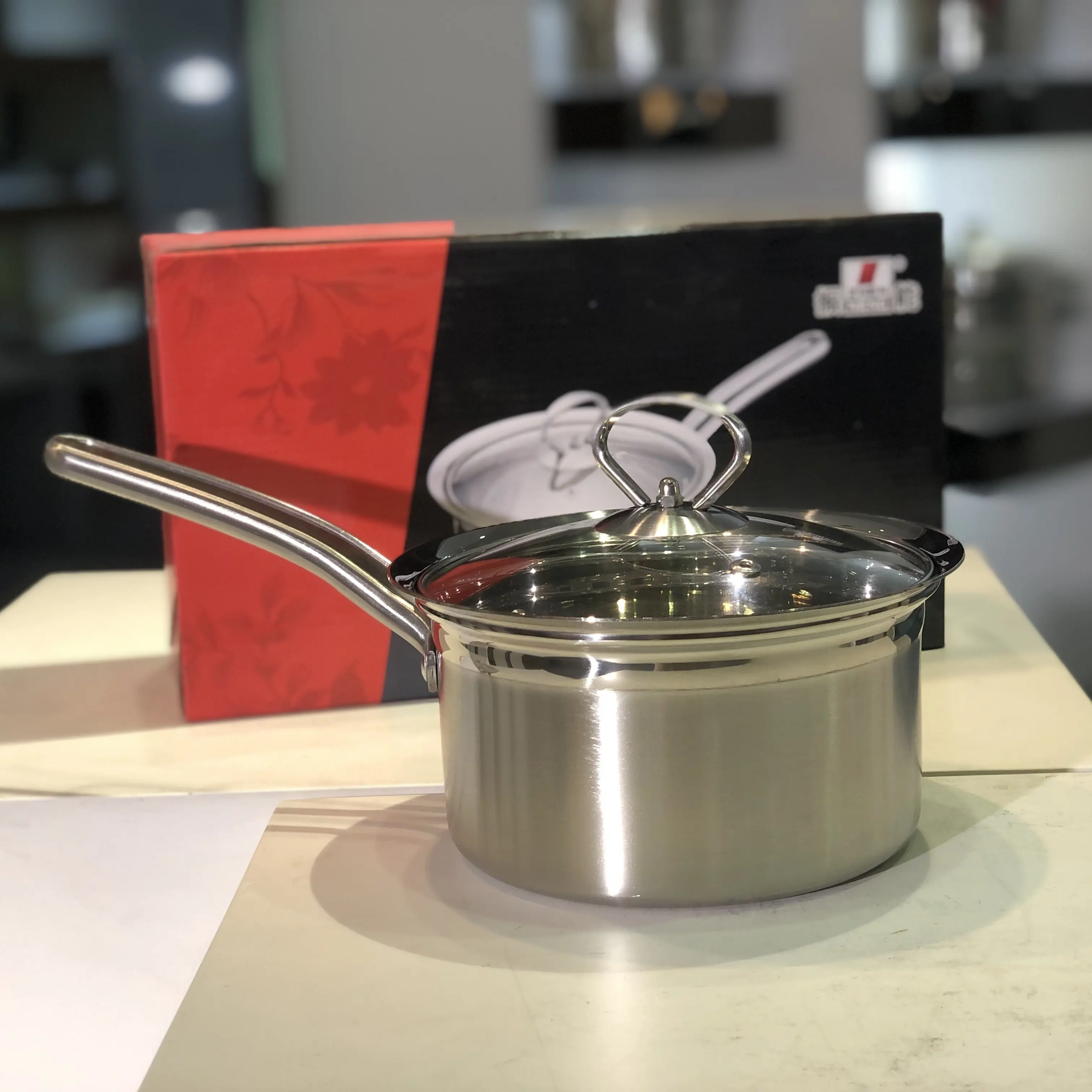 Stainless Steel Saute Pan with Steamer Basket 5