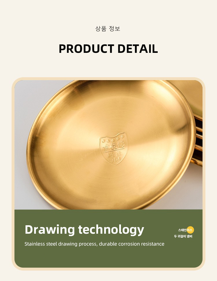 Best wholesales stainless steel gold dinner plate round charger plates for party dessert serving plates Company-ZHENNENG 19