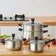ZHENNENG 7-Piece Stainless Steel Cookware Set with Induction Bottom 2