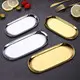 Stainless Steel Oval Jewelry Storage Tray - Customizable & Elegant 2