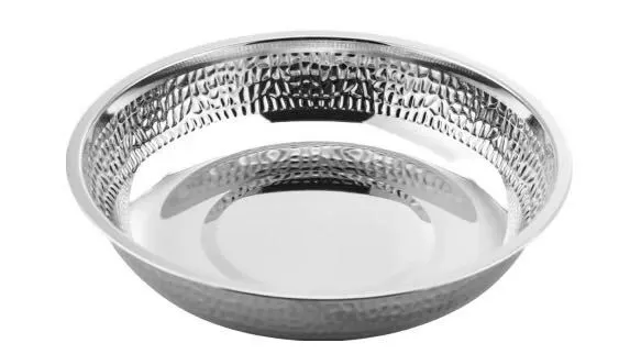 Best Wholesale Stainless Steeel Dinner Plates Set Metal Dessert Plates for Camping Household Restaurant Company-ZHENNENG 1