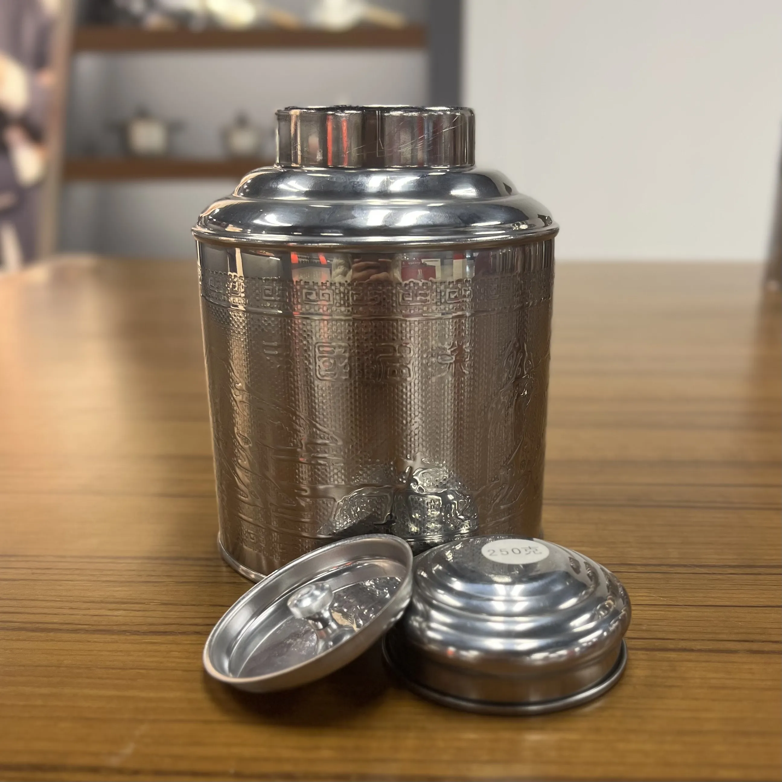 Stainless Steel Tea Tin Storage 4