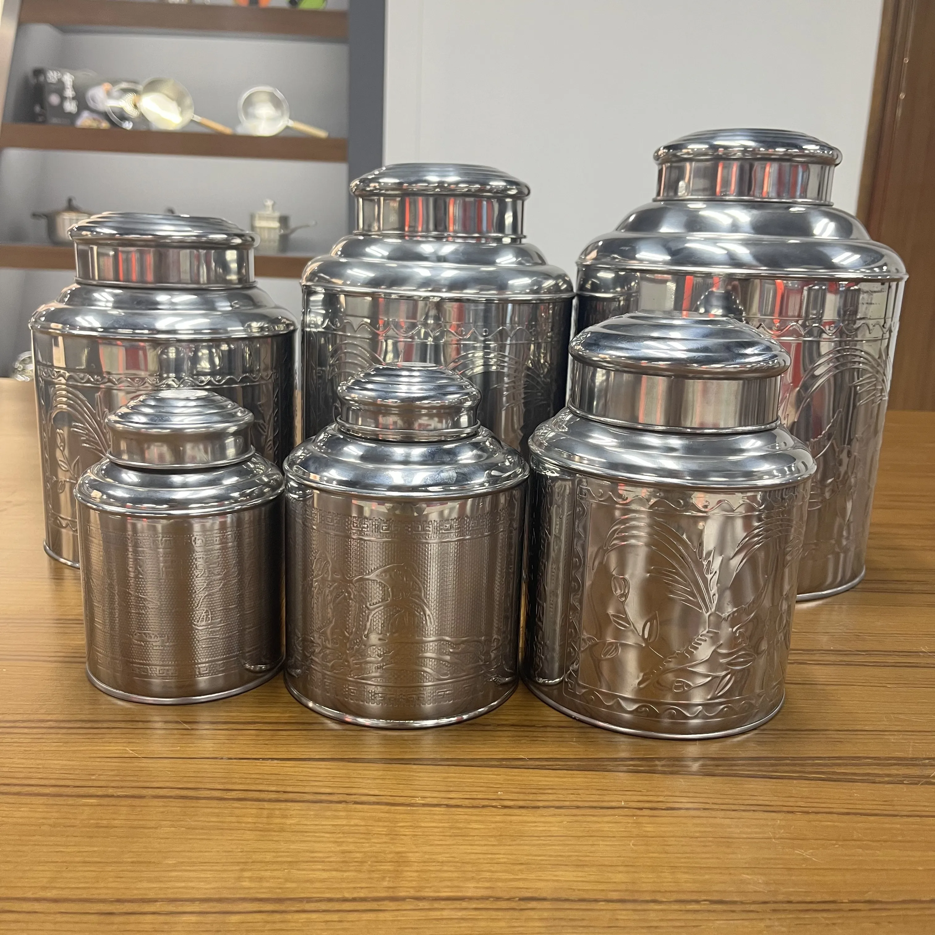 Stainless Steel Tea Tin Storage 2