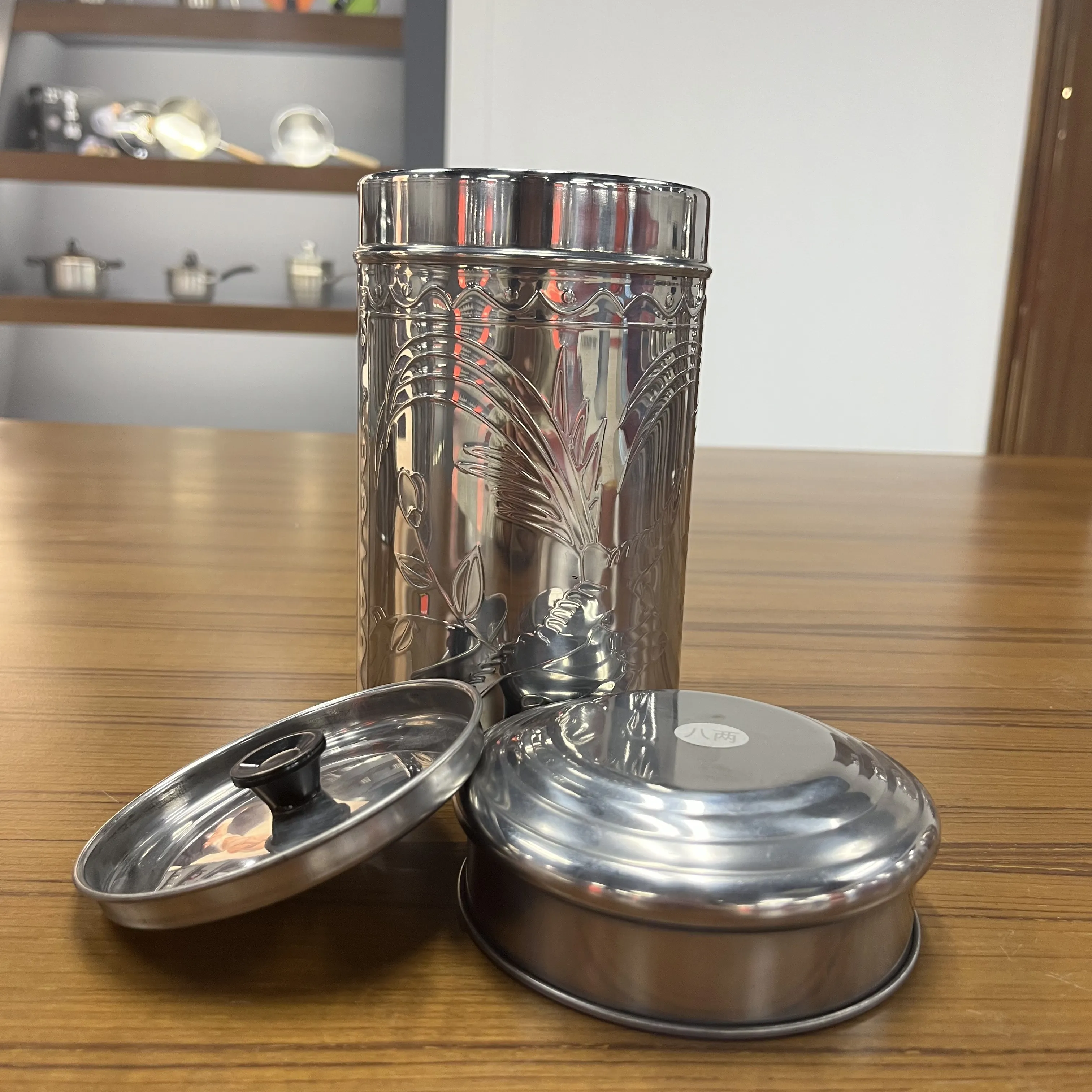 Stainless Steel Tea Tin Storage 7
