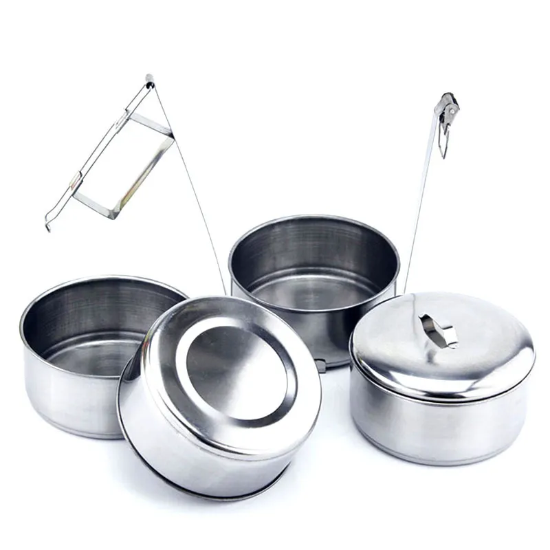 Stainless Steel Stackable Lunch Box with Magnetic Closure and Insulation - Best Food Storage 3